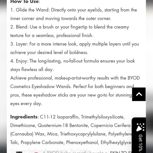 3/$30 Lavender Eyeshadow Stick - Picture 6 of 10